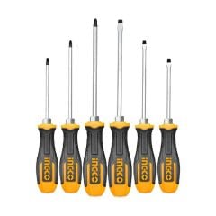ING-HSGT680608 Endüstriyel 6'lı Darbeli Tornavida Seti
